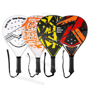 Padel-Set – Grafik Schwarz/Gelb