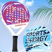 Junior-Padelschläger – Weiß/Lila