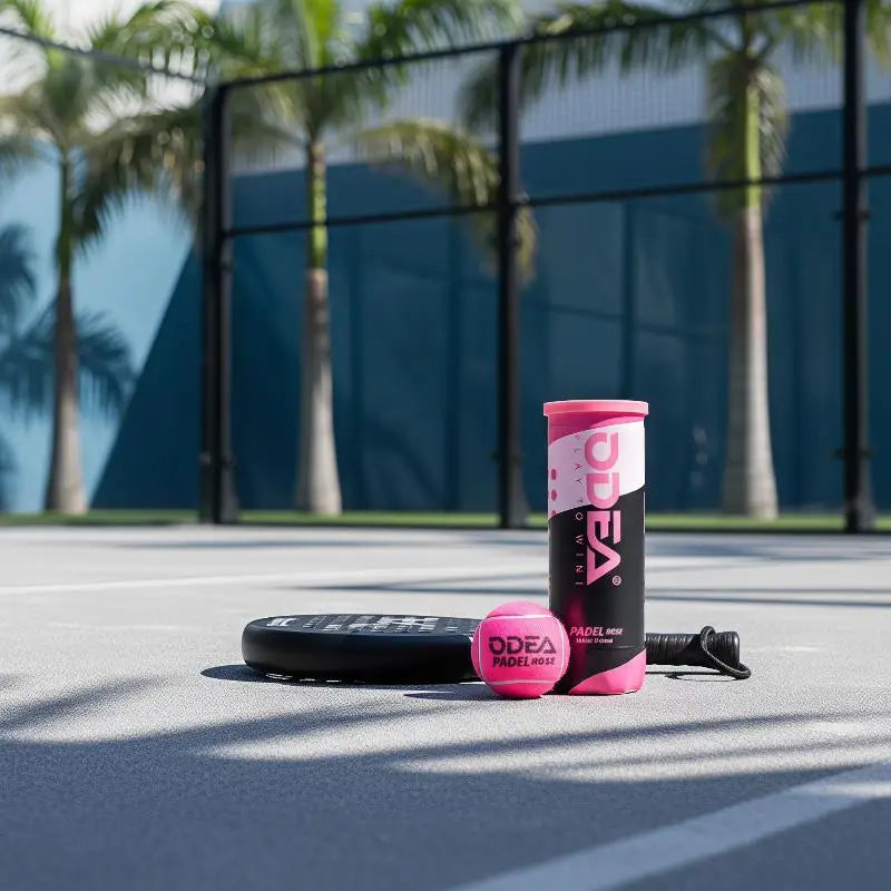 Padelbälle Pink – 3er-Set