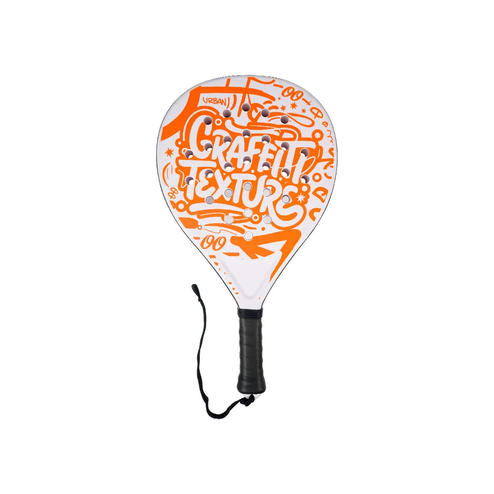 Padelschläger – Grafik Weiß/Orange