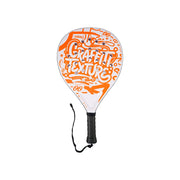 Padelschläger – Grafik Weiß/Orange