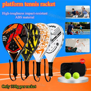 Padel-Set – Grafik Schwarz/Gelb