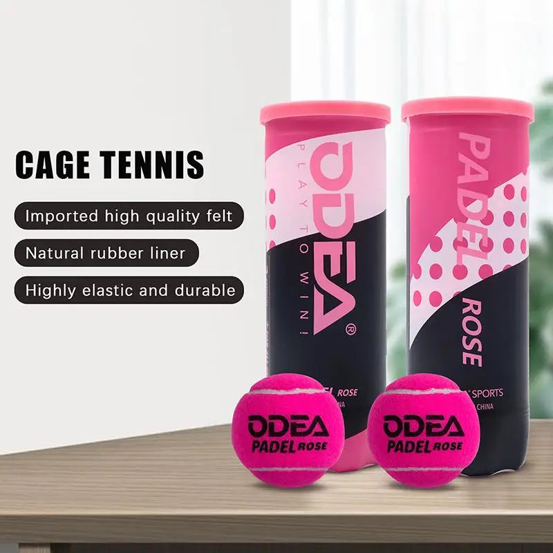Padelbälle Pink – 3er-Set