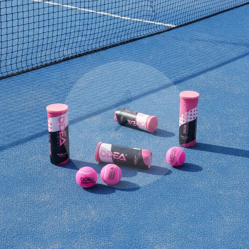Padelbälle Pink – 3er-Set