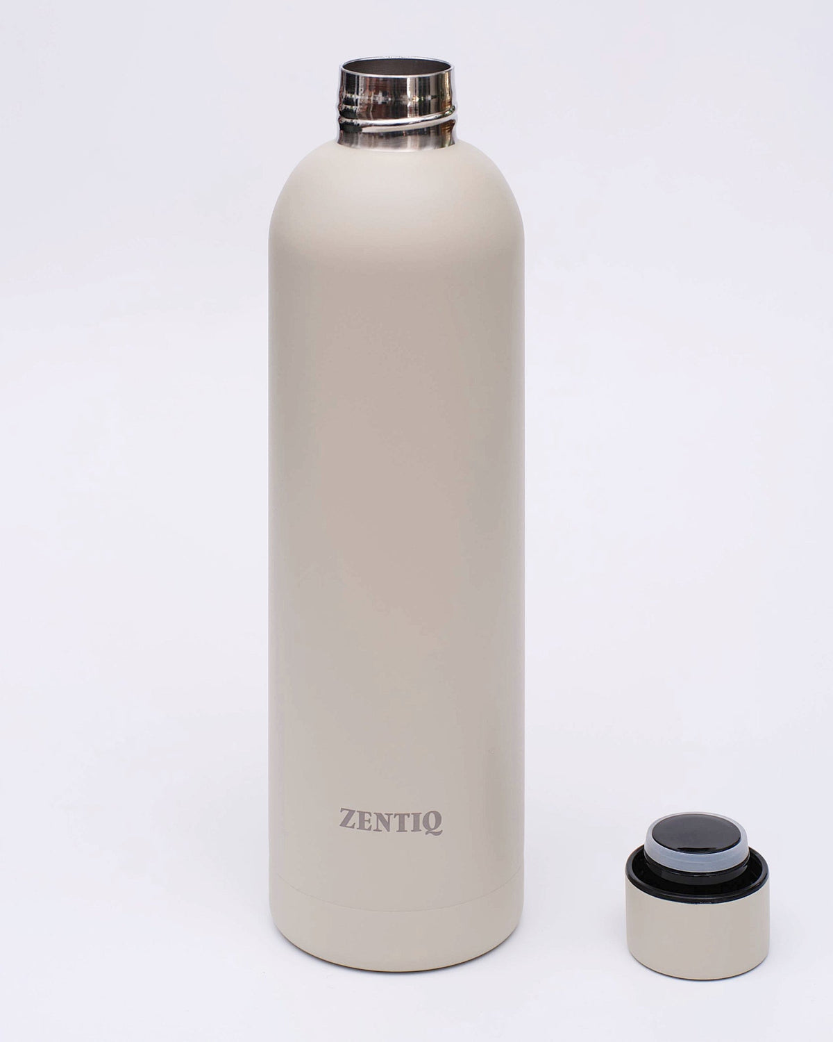 zentiq Aqua Zen Edelstahlflasche 750 ml – Greige