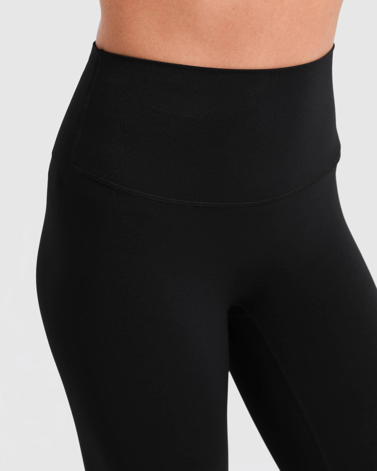 zentiq 3/4-Leggings mit Tasche – Schwarz